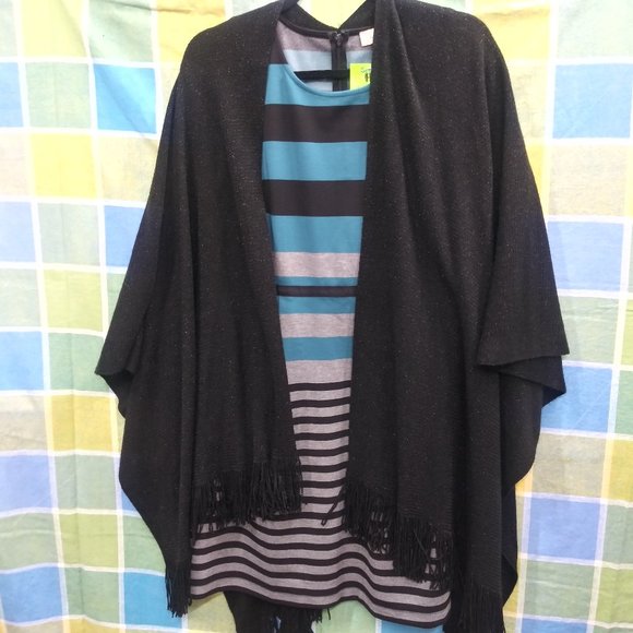 2311 Size 8/Small  Loft Sleeveless Dress and Wrap - Picture 1 of 10